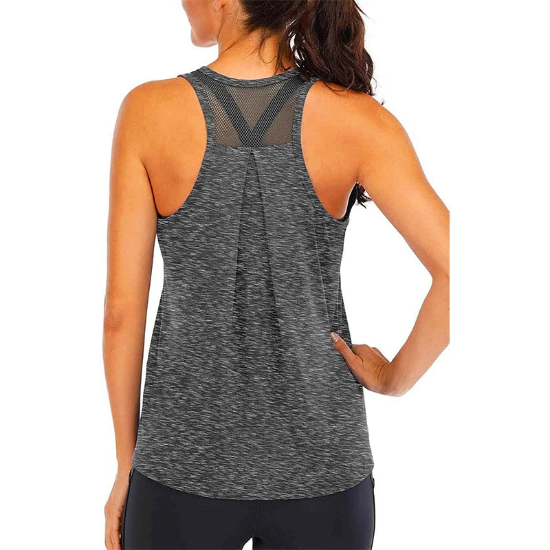 New Female Sport Top Women Yoga Shirts Gym Clothes