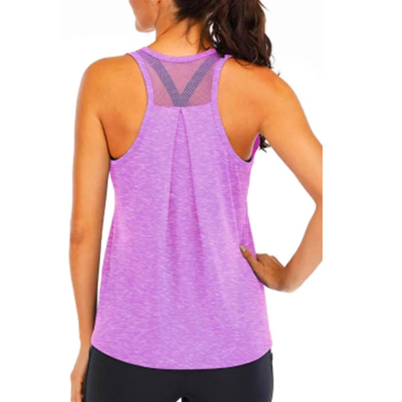 New Female Sport Top Women Yoga Shirts Gym Clothes