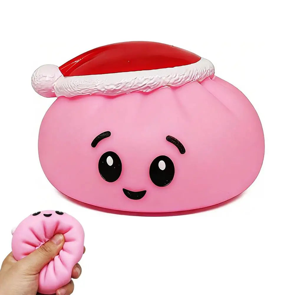 New Dumpling Squishy Slow Rebound Sensory Fidget Toy with Colorful Design Soft Stress Ball Home Office Party Gift