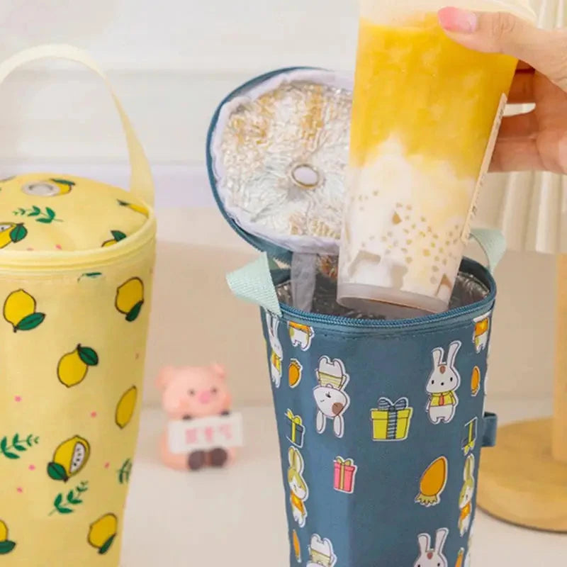 Outdoor Camping Portable Insulated Cup Sleeve Portable Milk Tea Insulated Cup Bag Shockproof Insulated Water Cup Sleeve
