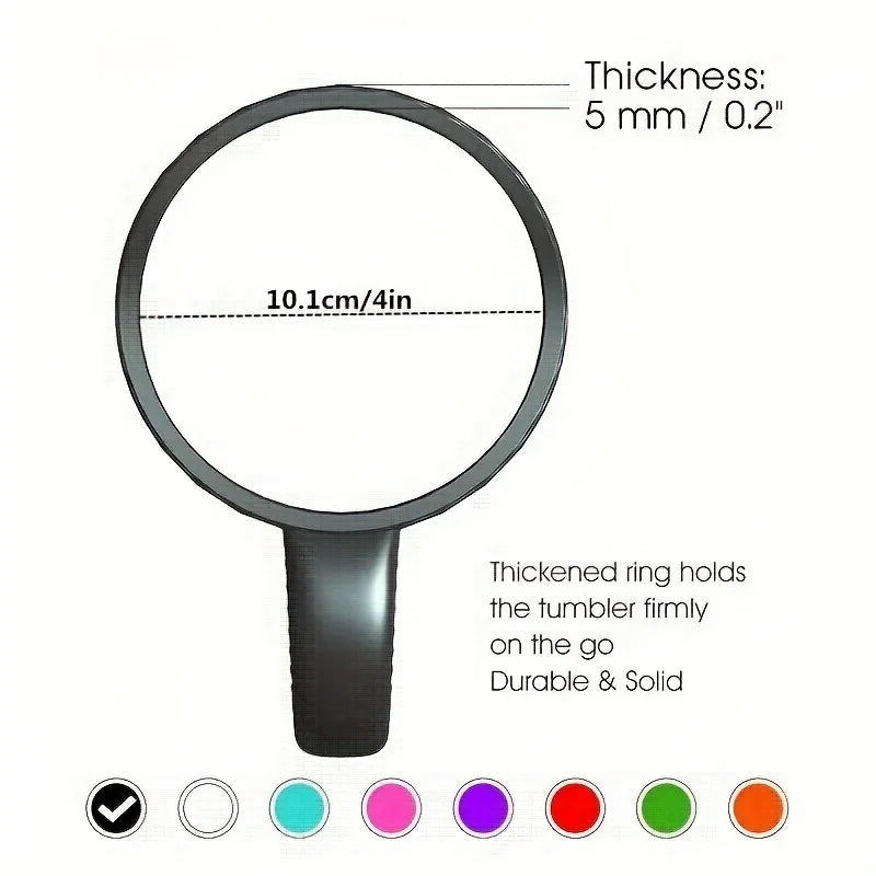 30oz Insulated Car Cup Holder with Water Cup Handle - Keep Your Drink Secure and Hot!