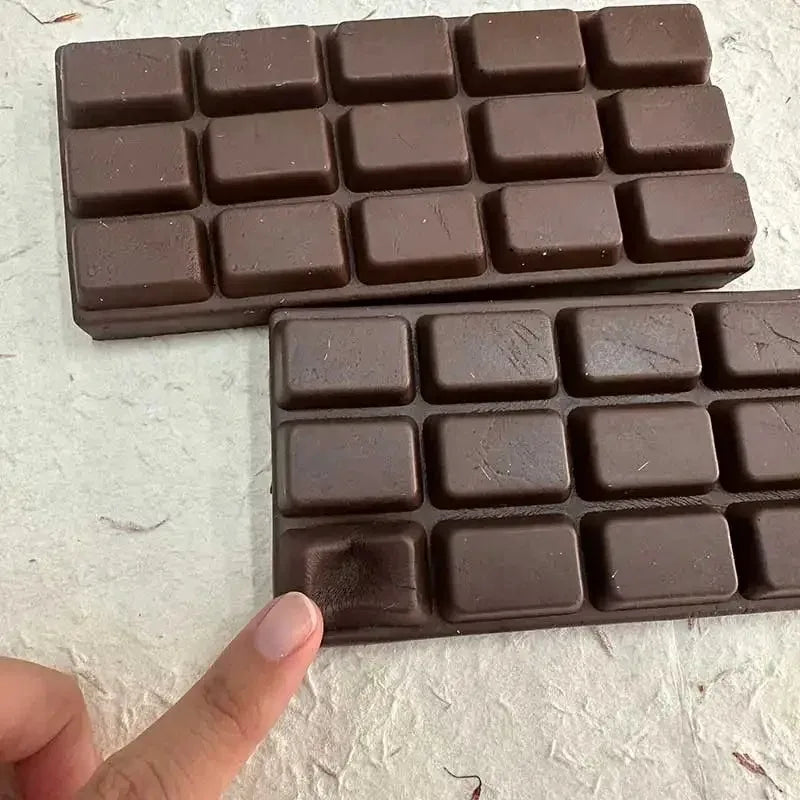 Squishy Simulated Chocolate Squeeze Toy PU Soft and Slow Rebound Fidget Toys Stress Relief Toy Sensory Squeeze Toys for Adults