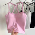 Women's Yoga Sports Fitness Vest, Pilates Running Bra, Professional Training Underwear, Fitness