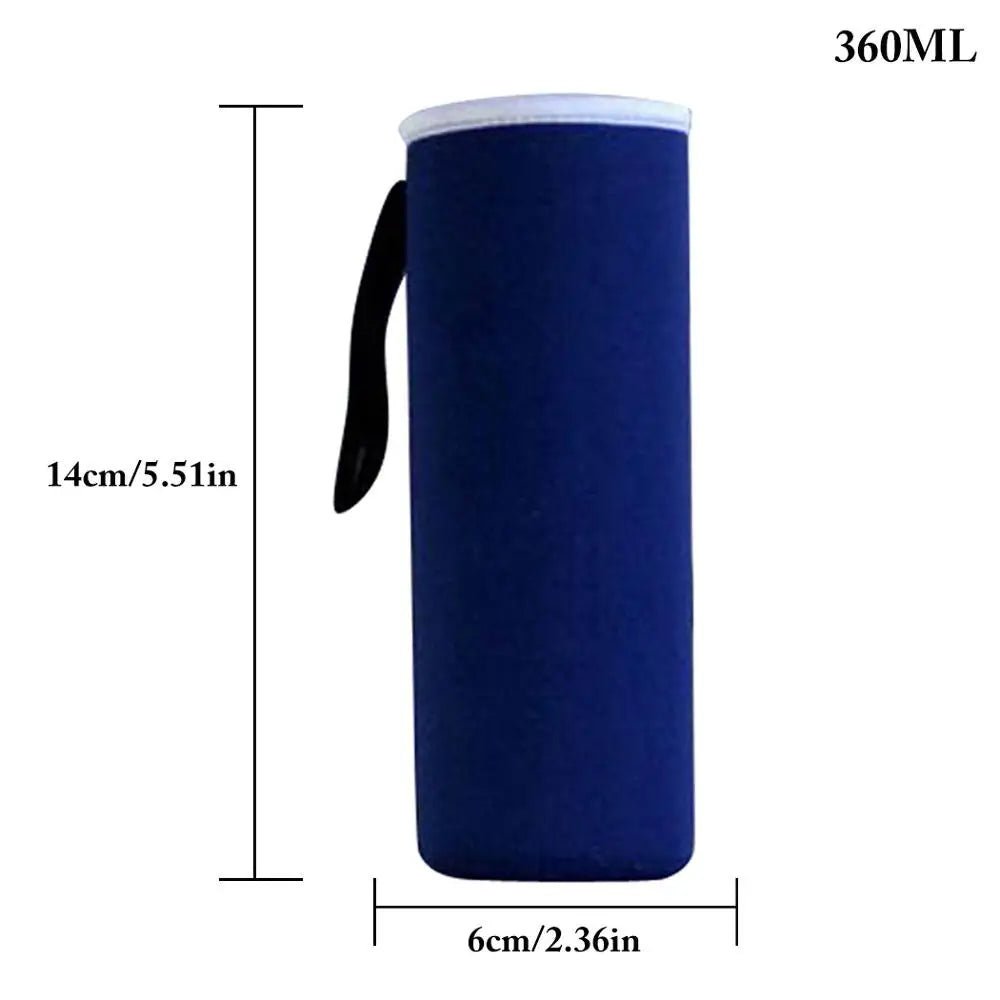 Sport Water Bottle Cover Neoprene Insulator Sleeve Bag Case Pouch For 550ML Portable Vacuum Cup Set Sport Camping Accessories