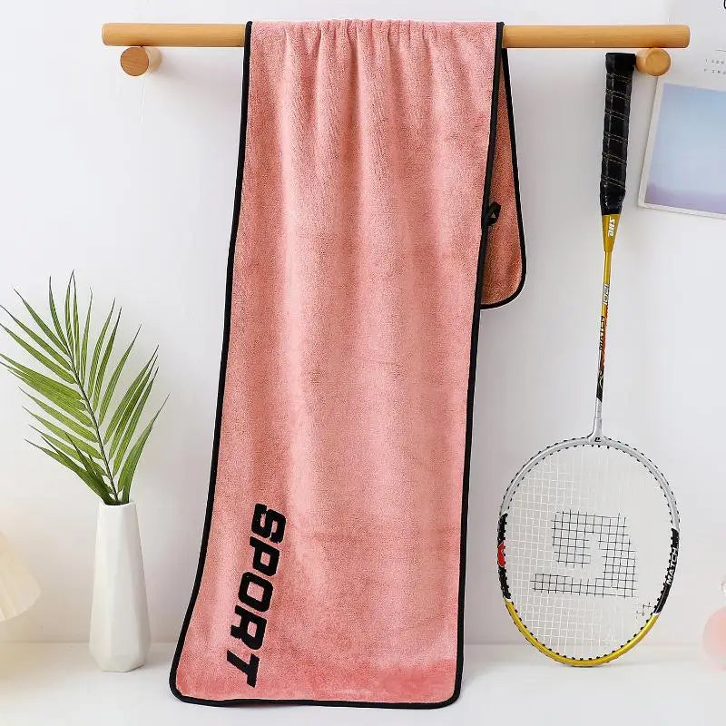 30 * 110cm Sports Towel Ultra-fine Fiber Gym Workout Sweat Absorption Towel Yoga Quick Drying Exercise Beach Quick Dry Towel