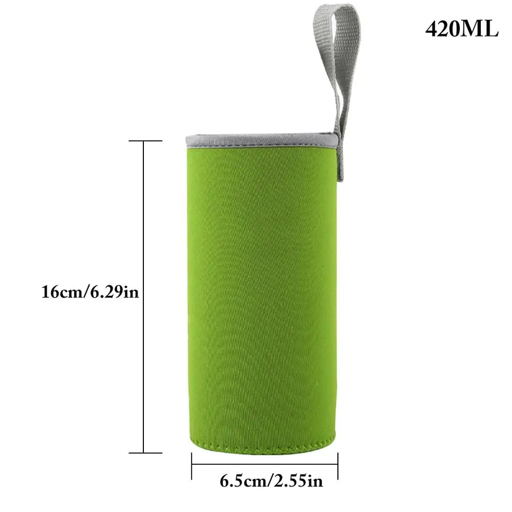 Sport Water Bottle Cover Neoprene Insulator Sleeve Bag Case Pouch For 550ML Portable Vacuum Cup Set Sport Camping Accessories