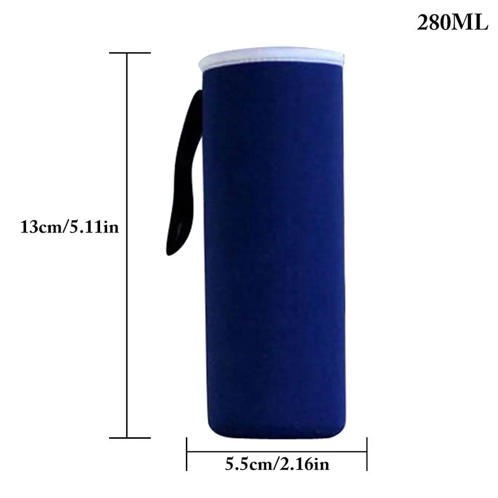 Sport Water Bottle Cover Neoprene Insulator Sleeve Bag Case Pouch For 550ML Portable Vacuum Cup Set Sport Camping Accessories