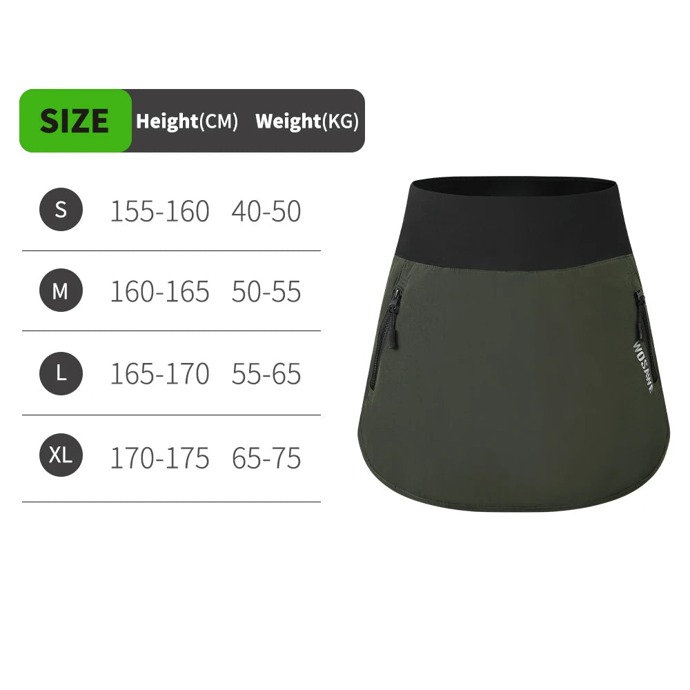 Female Summer Cycling Skort Breathable Cycling Shorts With Cushion Pad Women Tennis Yoga Golf Fitness Skirt Shorts. Women's 2-in-1 MTB Skort with Padded Liner

Color: Black, Green, Blue

Size: S, M, L, XL