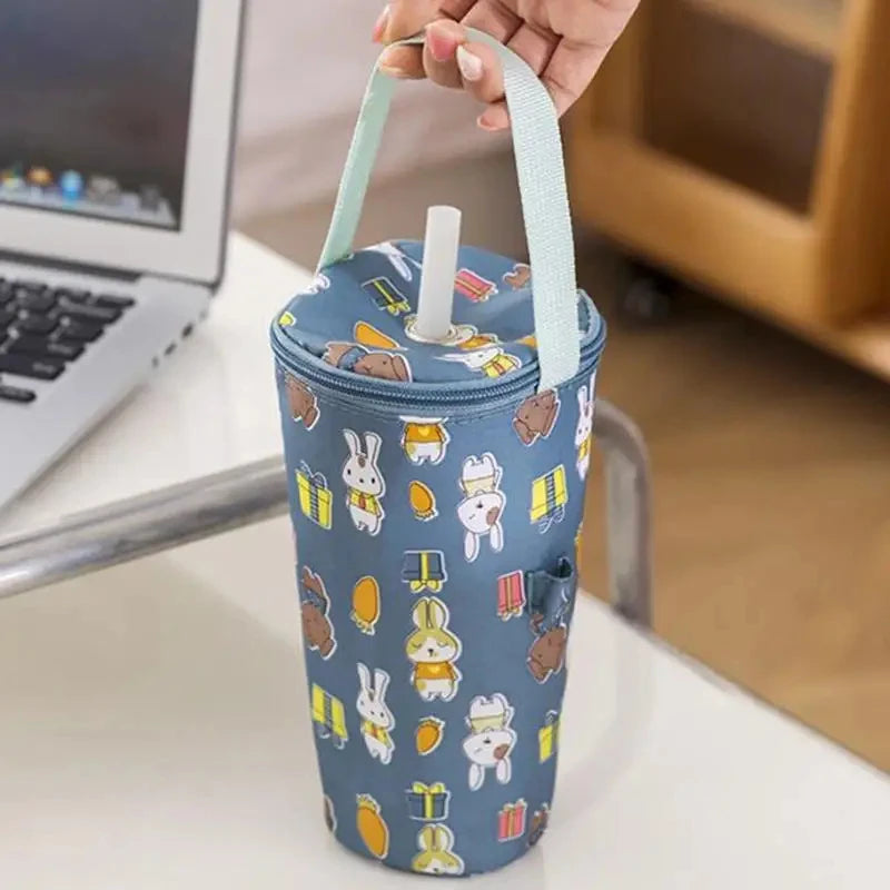 Outdoor Camping Portable Insulated Cup Sleeve Portable Milk Tea Insulated Cup Bag Shockproof Insulated Water Cup Sleeve