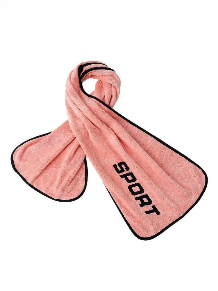 30 * 110cm Sports Towel Ultra-fine Fiber Gym Workout Sweat Absorption Towel Yoga Quick Drying Exercise Beach Quick Dry Towel