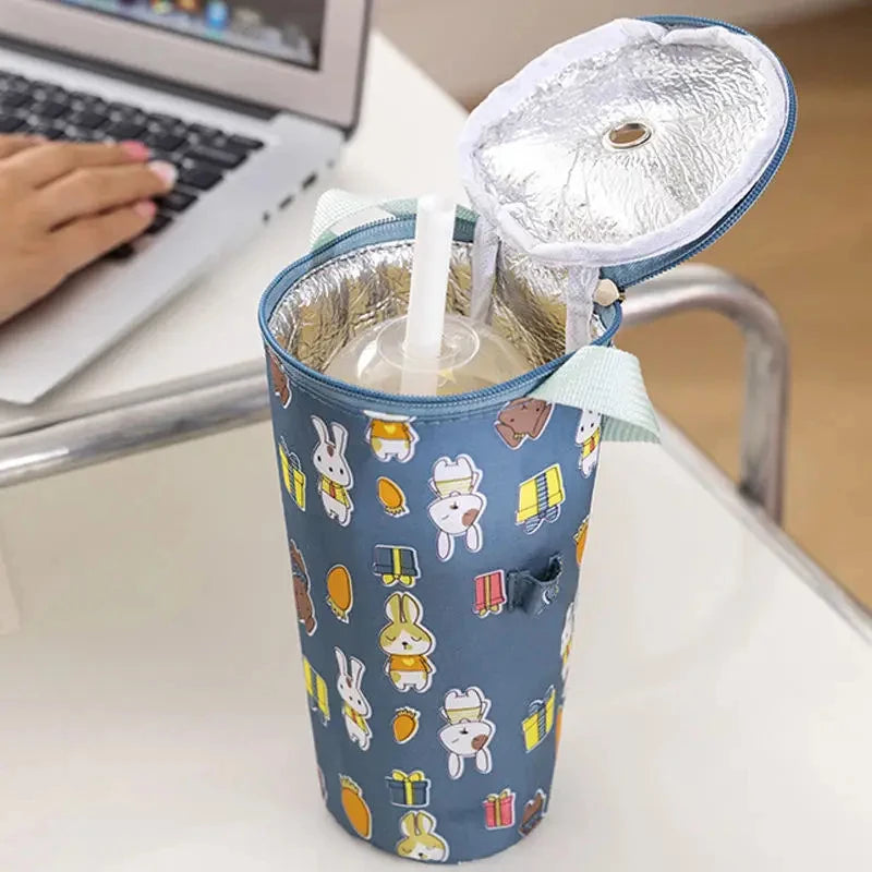 Outdoor Camping Portable Insulated Cup Sleeve Portable Milk Tea Insulated Cup Bag Shockproof Insulated Water Cup Sleeve