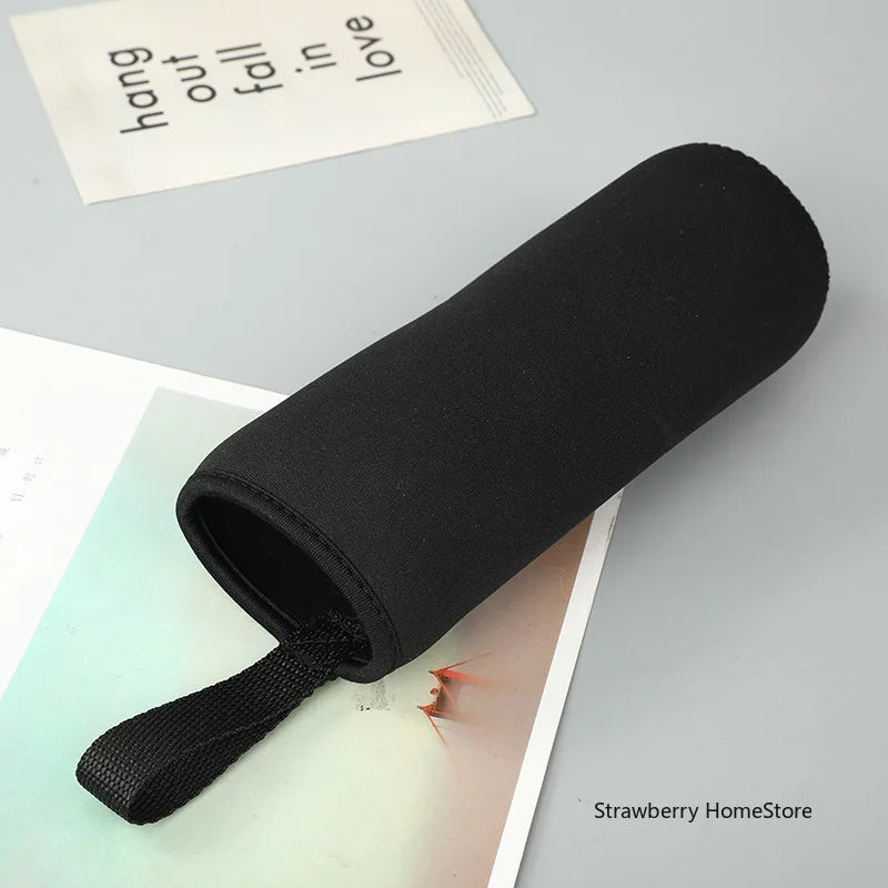 750/1000/1500ML Sport Water Bottle Case Insulated Bag Black Bottle Carrier Insulated Bag ﻿Mug Bottle Case Sport Cup Covers Bag