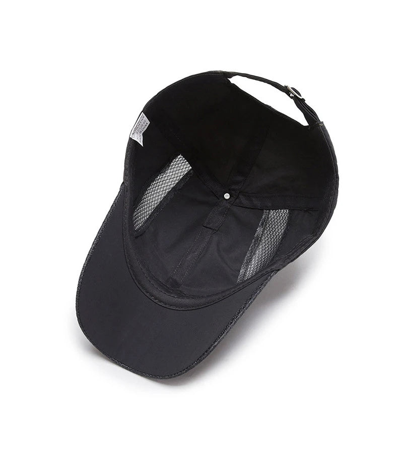 Cool Women Men Baseball Caps Female Male Mesh Snapback Hats Black White Sport Dad Fishing Hats Cap