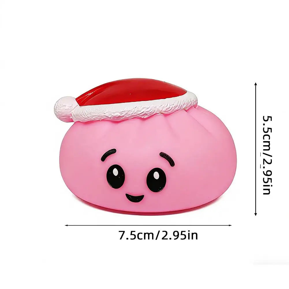 New Dumpling Squishy Slow Rebound Sensory Fidget Toy with Colorful Design Soft Stress Ball Home Office Party Gift