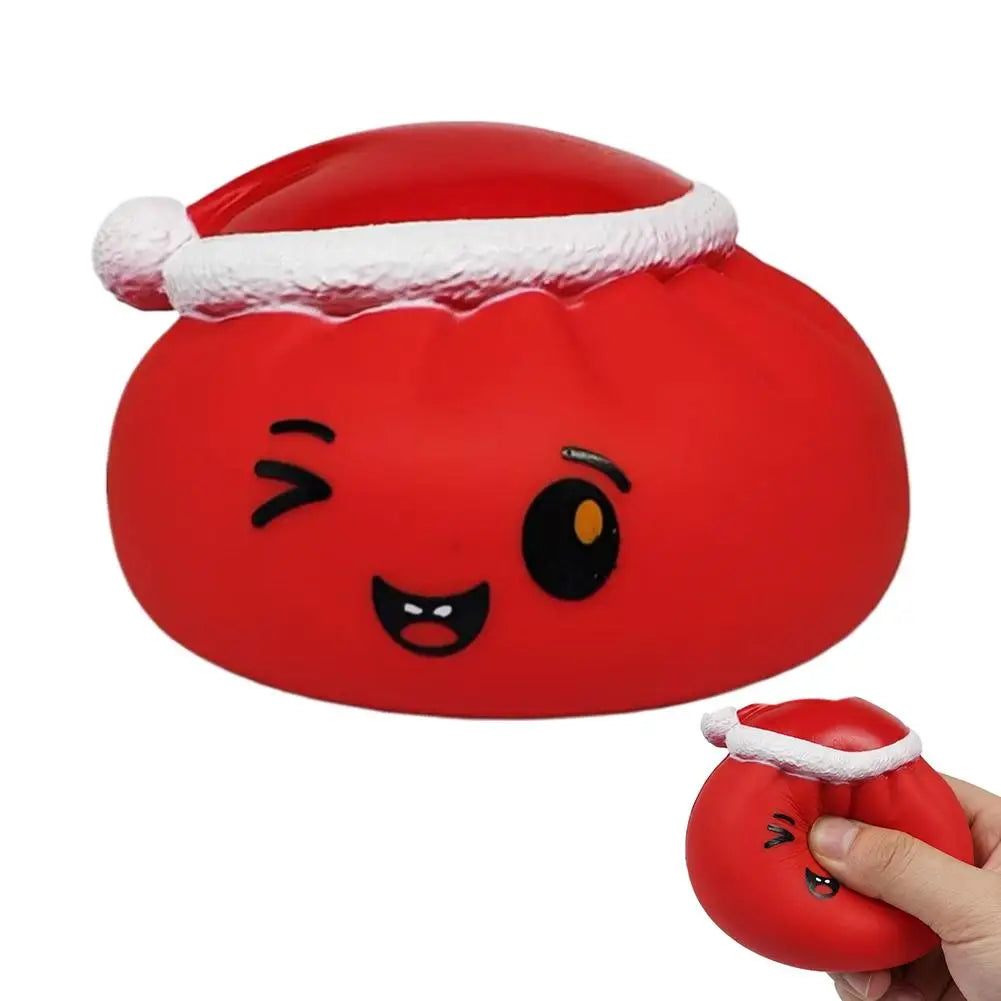 New Dumpling Squishy Slow Rebound Sensory Fidget Toy with Colorful Design Soft Stress Ball Home Office Party Gift