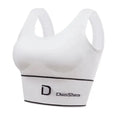 Sports Vest Women Gather Without Steel Ring Shockproof Underwear, Tube Top, Outer Wear, All-match U-shaped Beautiful Back, Big. Bra