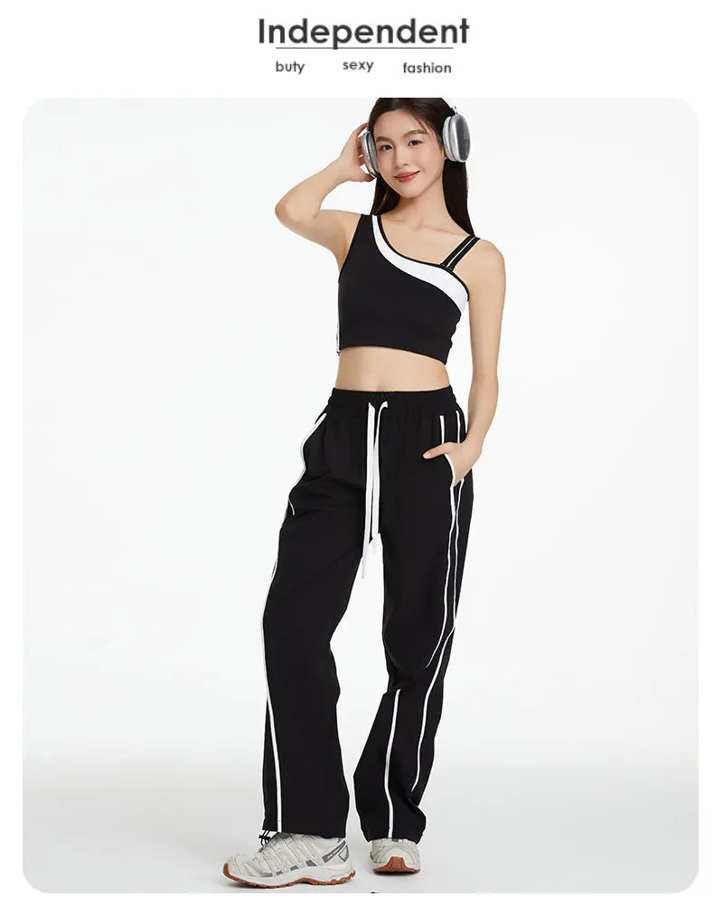 Sport Pants for Women in Summer New Style Running Professional Quick-drying Pants Breathable Outdoor Casual Loose Yoga Fitness