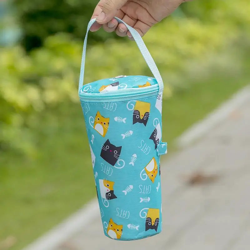 Outdoor Camping Portable Insulated Cup Sleeve Portable Milk Tea Insulated Cup Bag Shockproof Insulated Water Cup Sleeve