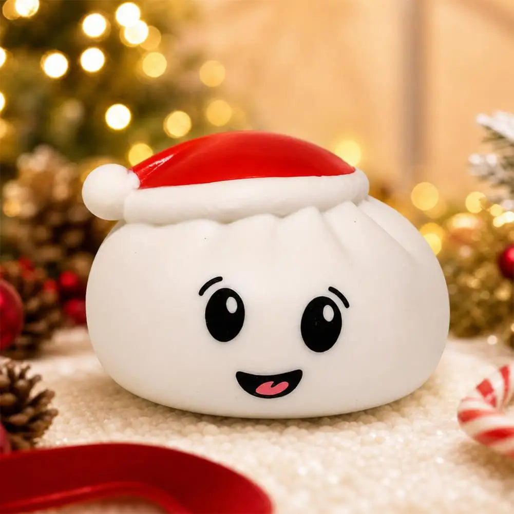 New Dumpling Squishy Slow Rebound Sensory Fidget Toy with Colorful Design Soft Stress Ball Home Office Party Gift
