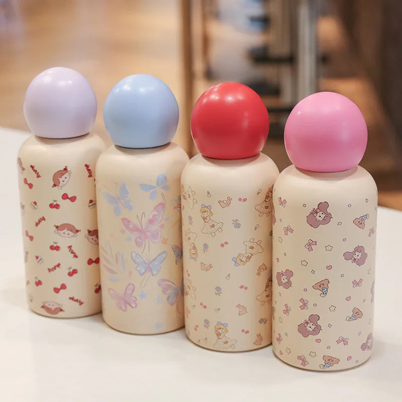 Creative Children's Insulated Cups Sports Water Cups Light Luxury and High-end Daily Necessities Outdoor Student Mini Cups