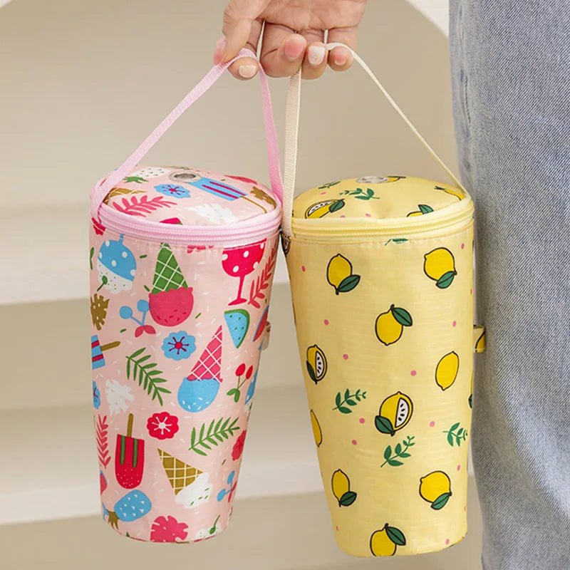 Outdoor Camping Portable Insulated Cup Sleeve Portable Milk Tea Insulated Cup Bag Shockproof Insulated Water Cup Sleeve