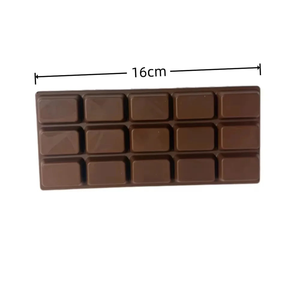 Squishy Simulated Chocolate Squeeze Toy PU Soft and Slow Rebound Fidget Toys Stress Relief Toy Sensory Squeeze Toys for Adults