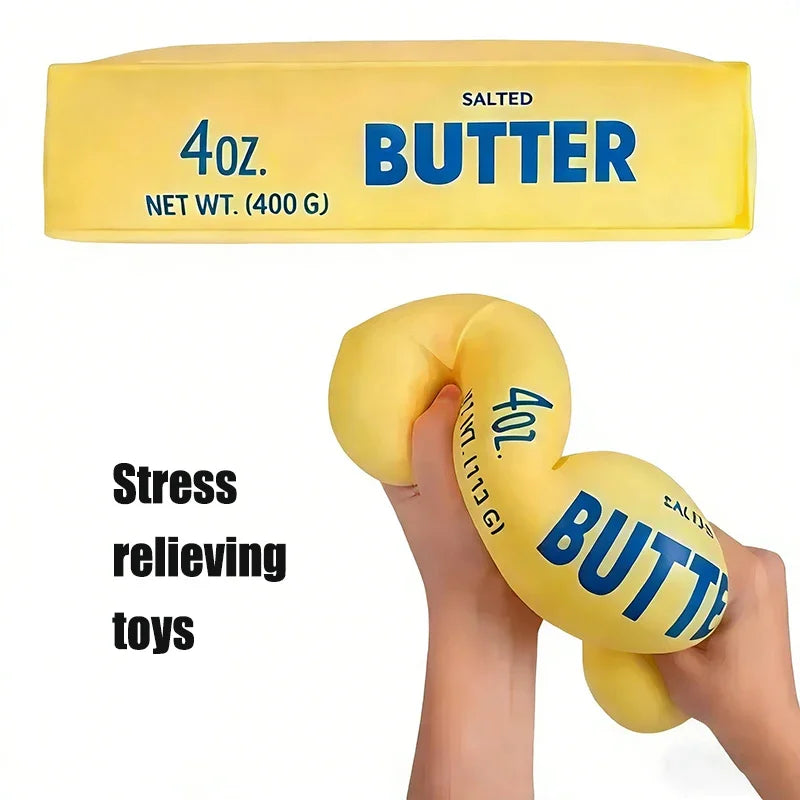 Squishy Soap Anti-Stress Toy Simulated Butter Stress-Relieving Fidget ...