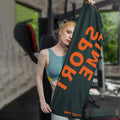 Multi functional sports and fitness towels .Ultra fine fiber swimming towels, quick drying towels, gym equipment, sweat pads