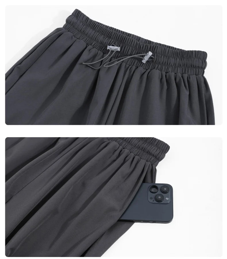 DRUR Loose Breathable Yoga Set Women Lightweight Running Tracksuit 2 Piece Gym Outfit Summer Sportswear Tops Pants Suit Yogawear