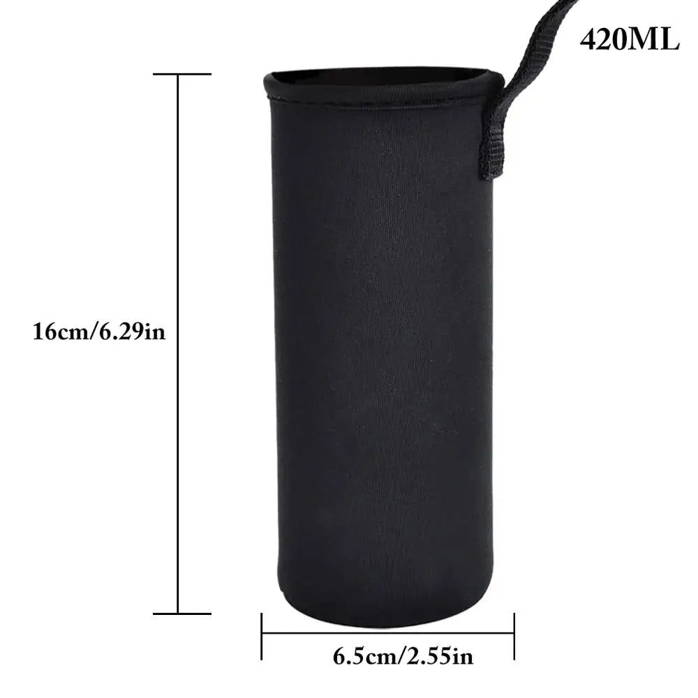 Sport Water Bottle Cover Neoprene Insulator Sleeve Bag Case Pouch For 550ML Portable Vacuum Cup Set Sport Camping Accessories