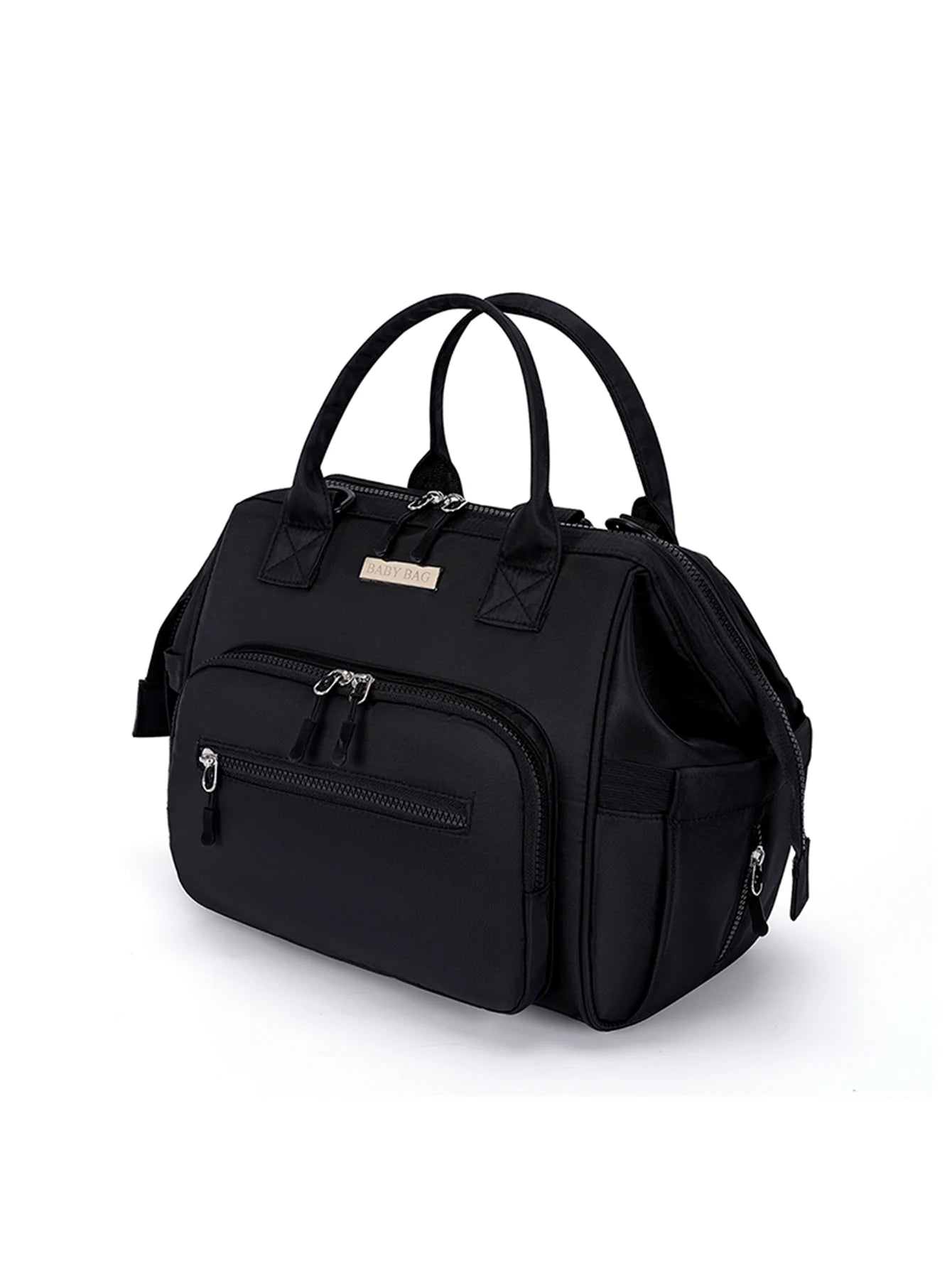 Single large-capacity baby bag, single shoulder crossbody bag, casual bag, dry and wet separation function, and bottle insulatio