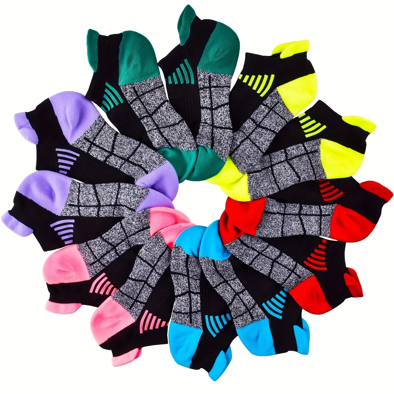 6 Pairs Sport Socks Women Summer Autumn Winter Socks