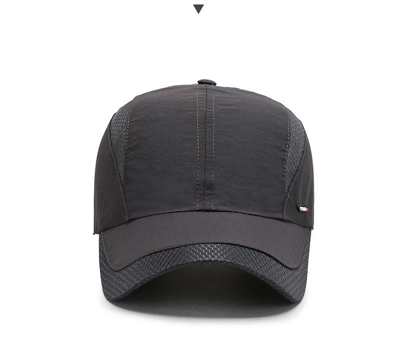 Cool Women Men Baseball Caps Female Male Mesh Snapback Hats Black White Sport Dad Fishing Hats Cap