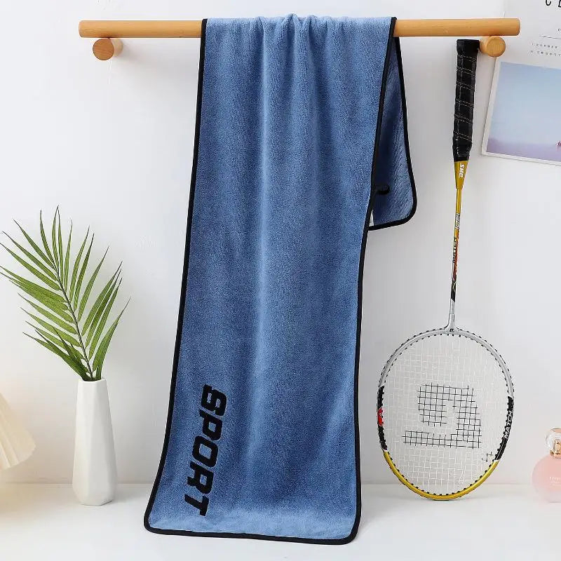 30 * 110cm Sports Towel Ultra-fine Fiber Gym Workout Sweat Absorption Towel Yoga Quick Drying Exercise Beach Quick Dry Towel
