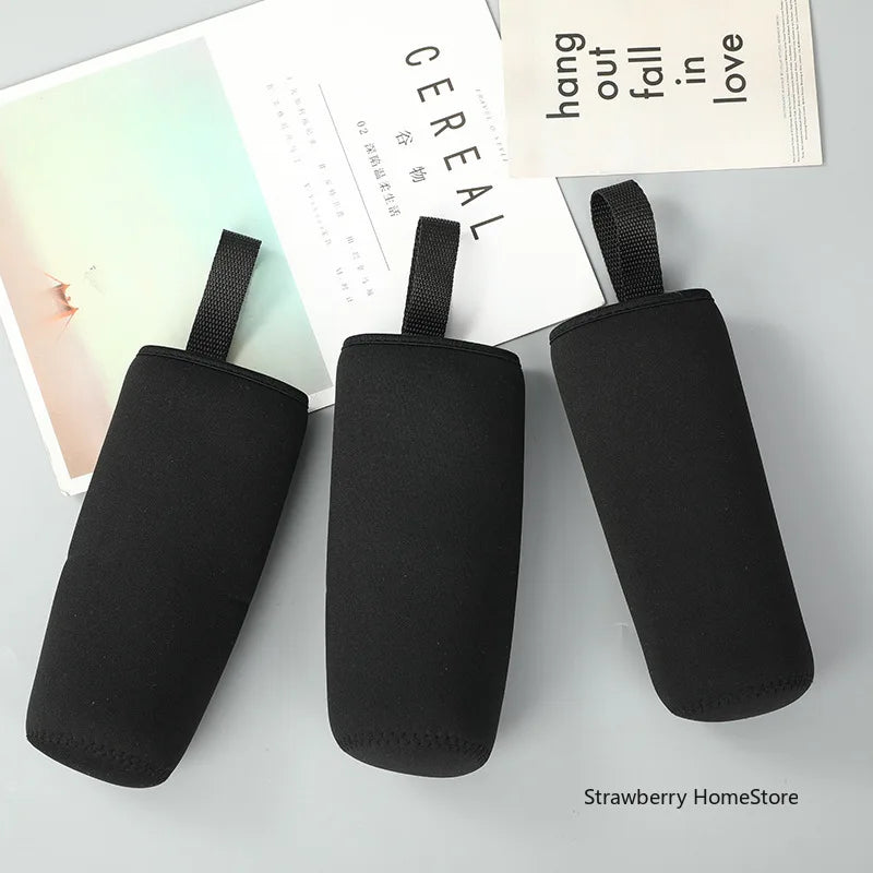 750/1000/1500ML Sport Water Bottle Case Insulated Bag Black Bottle Carrier Insulated Bag ﻿Mug Bottle Case Sport Cup Covers Bag