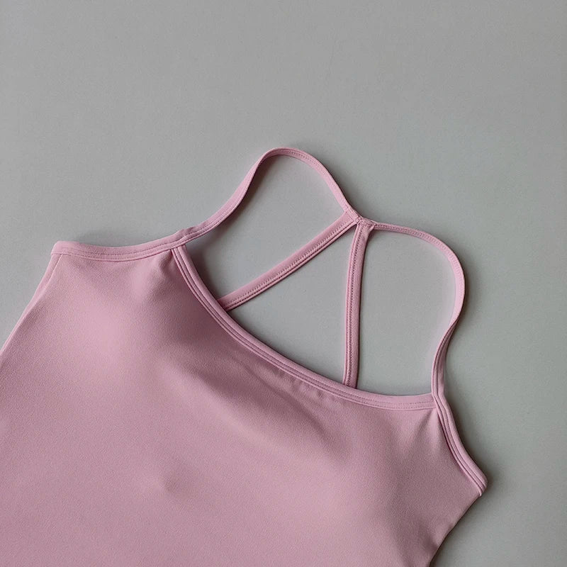 Women's Yoga Sports Fitness Vest, Pilates Running Bra, Professional Training Underwear, Fitness