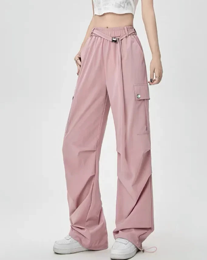 Women's Sports Sweatpants Joggers Jogging Fitness Pants Long Straight Leg Female Trousers Autumn G Clothing Vintage All Medium