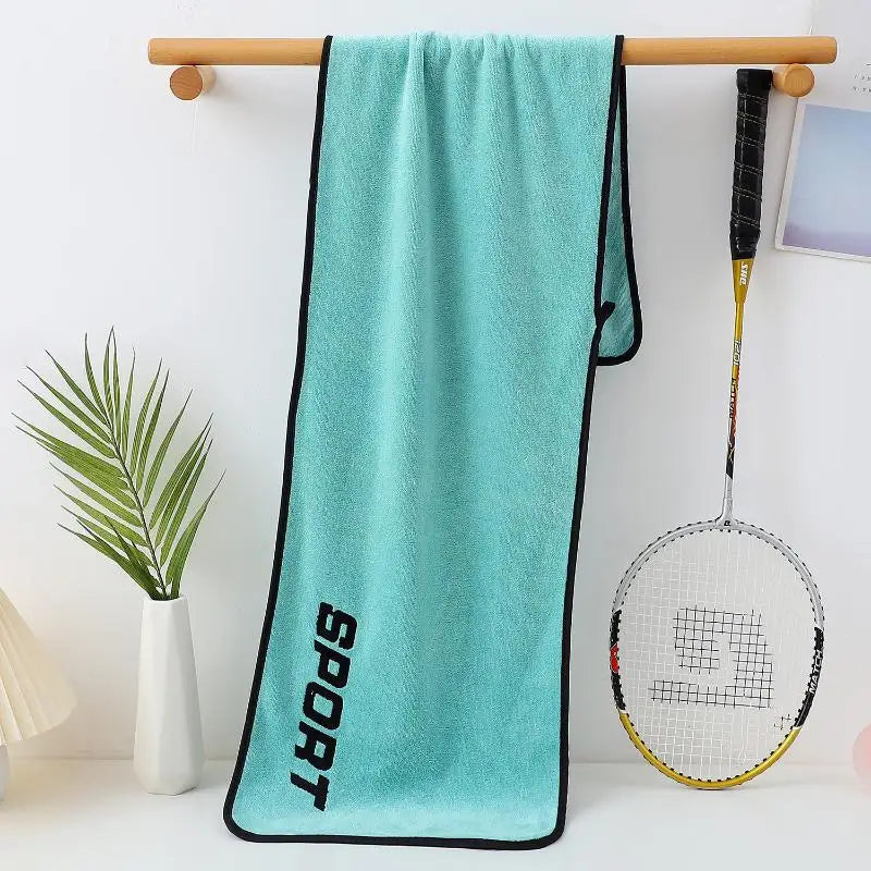 30 * 110cm Sports Towel Ultra-fine Fiber Gym Workout Sweat Absorption Towel Yoga Quick Drying Exercise Beach Quick Dry Towel