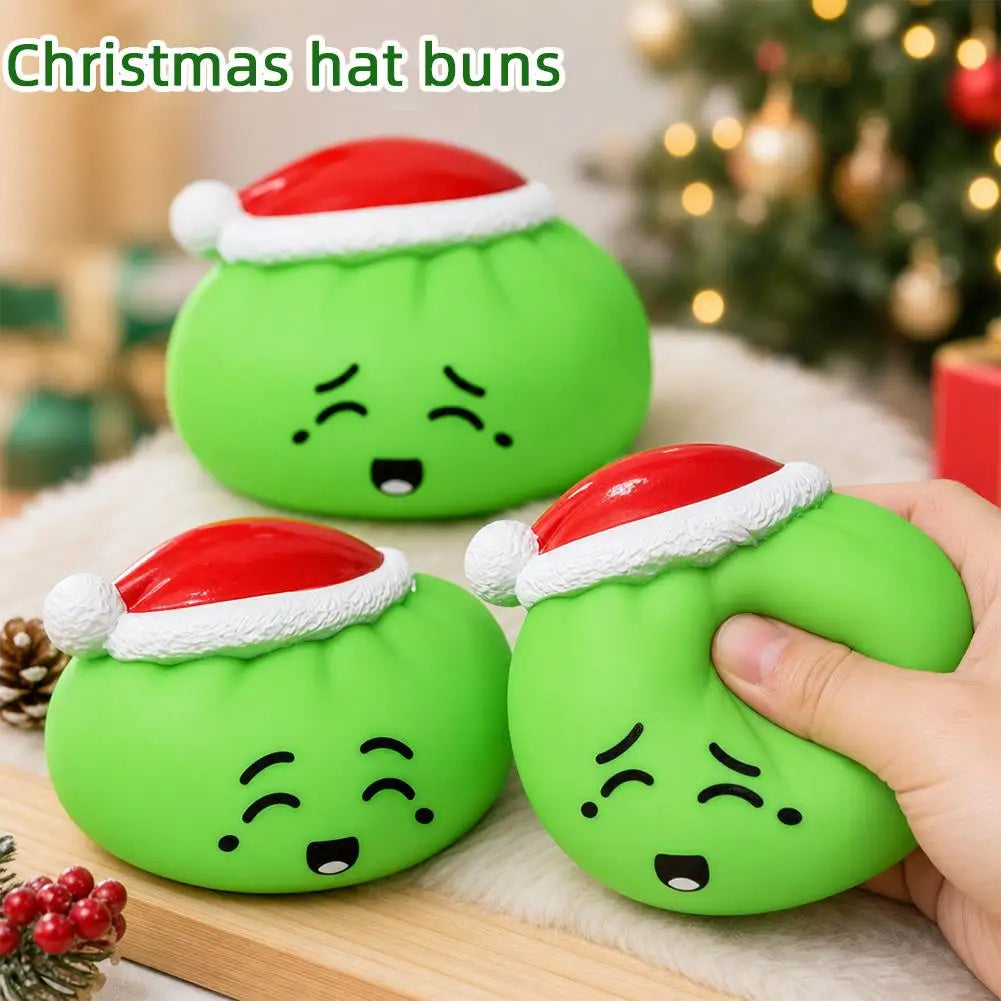 New Dumpling Squishy Slow Rebound Sensory Fidget Toy with Colorful Design Soft Stress Ball Home Office Party Gift
