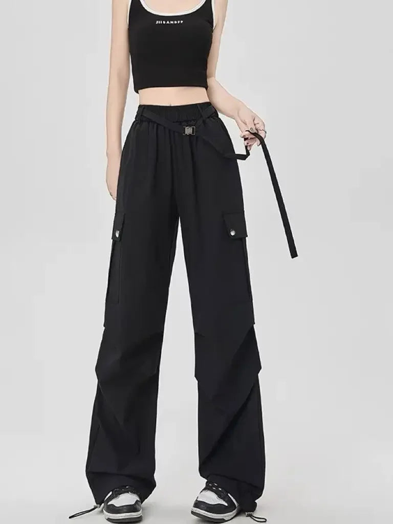 Women's Sports Sweatpants Joggers Jogging Fitness Pants Long Straight Leg Female Trousers Autumn G Clothing Vintage All Medium