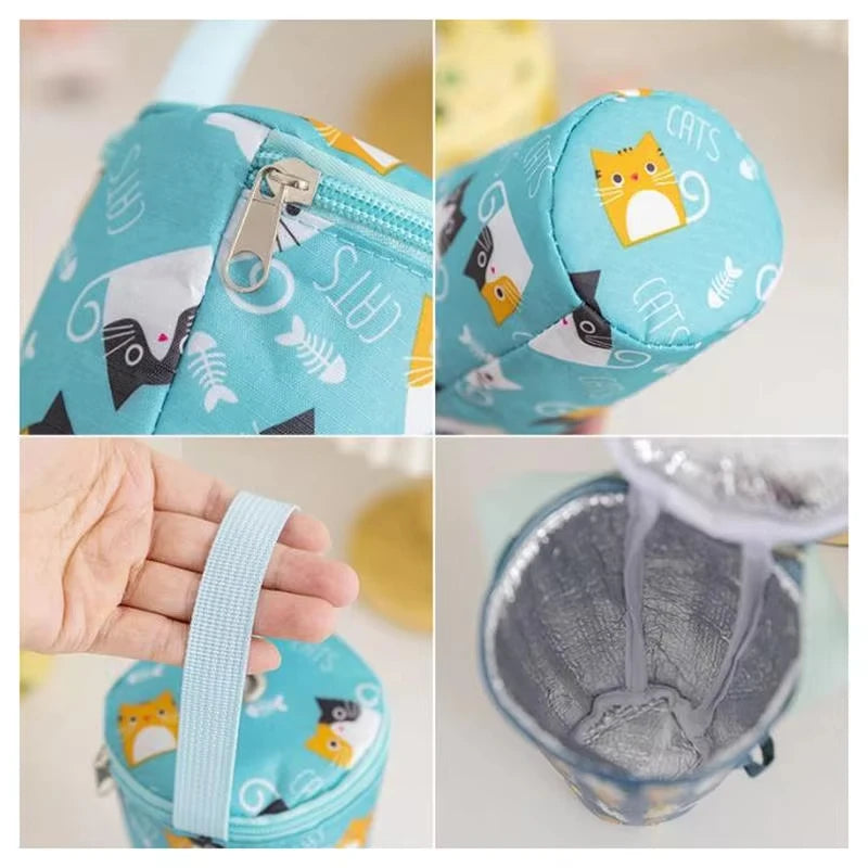 Outdoor Camping Portable Insulated Cup Sleeve Portable Milk Tea Insulated Cup Bag Shockproof Insulated Water Cup Sleeve
